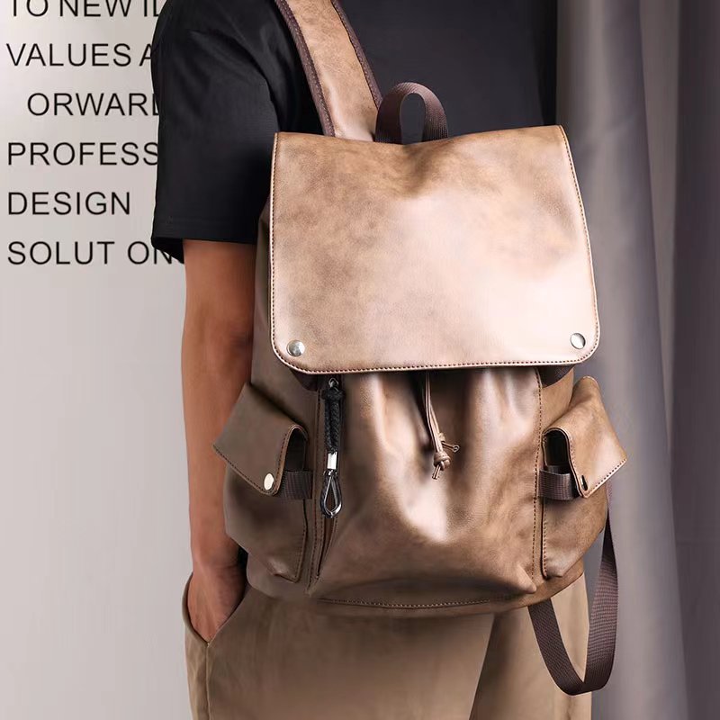 Men's Trendy Large Capacity Waterproof Computer College Backpacks