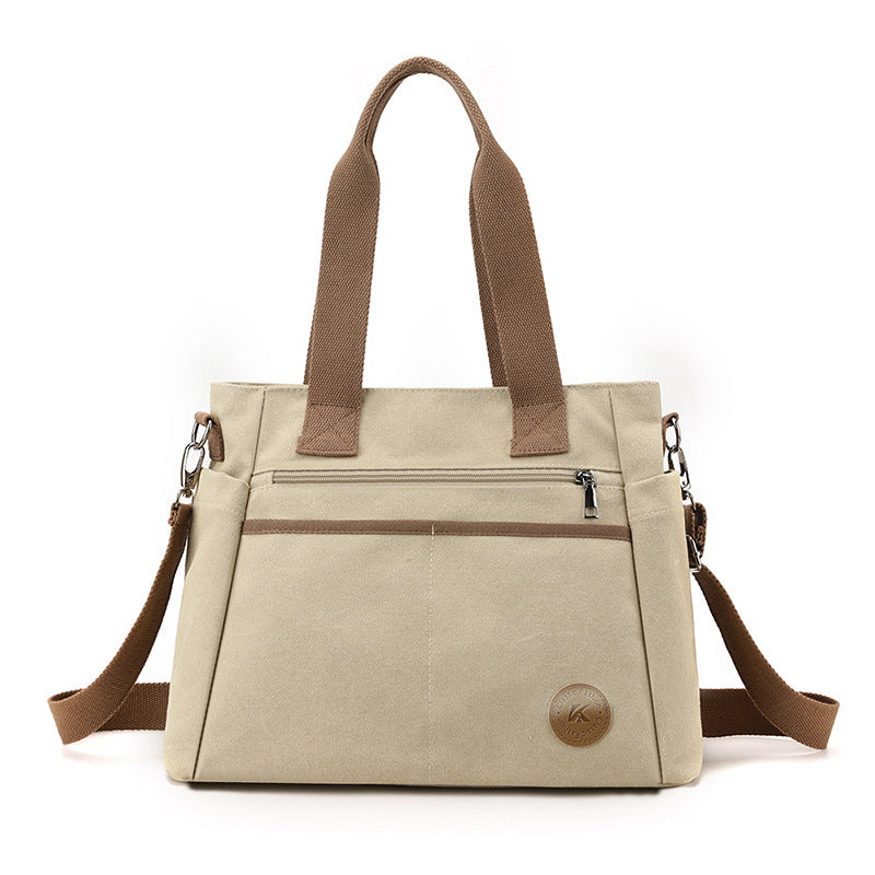 Women's Fashionable Simple Korean Style Portable Large Bags