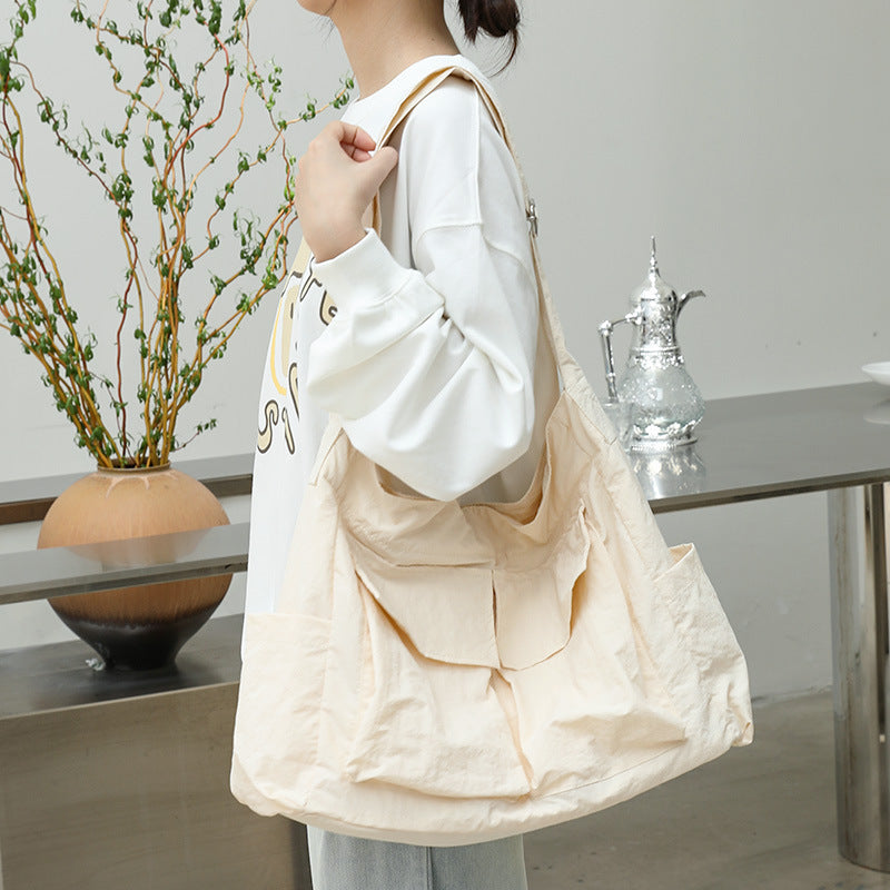 Women's Canvas Nylon Large Capacity Fashion Oxford Crossbody Bags