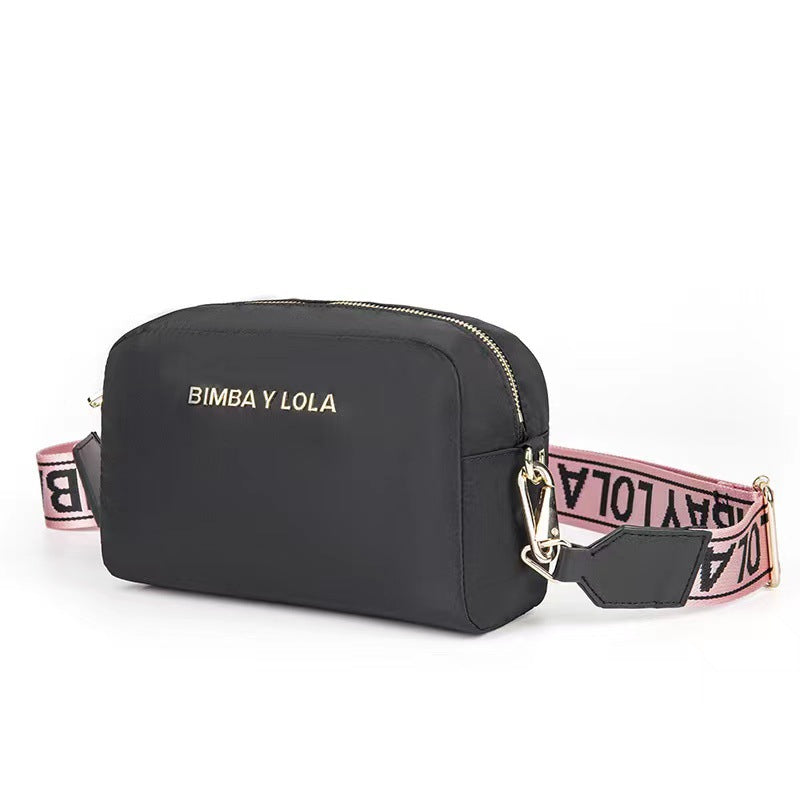 Stylish Women's Spanish Detachable Strap Letter Shoulder Bags