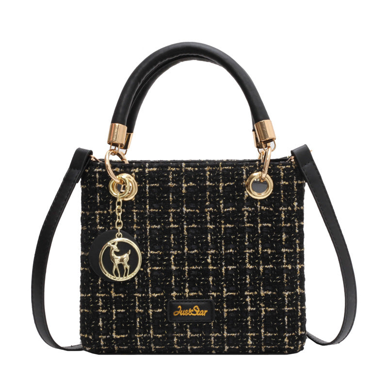 Texture Woven Diana French Minority Design Bags