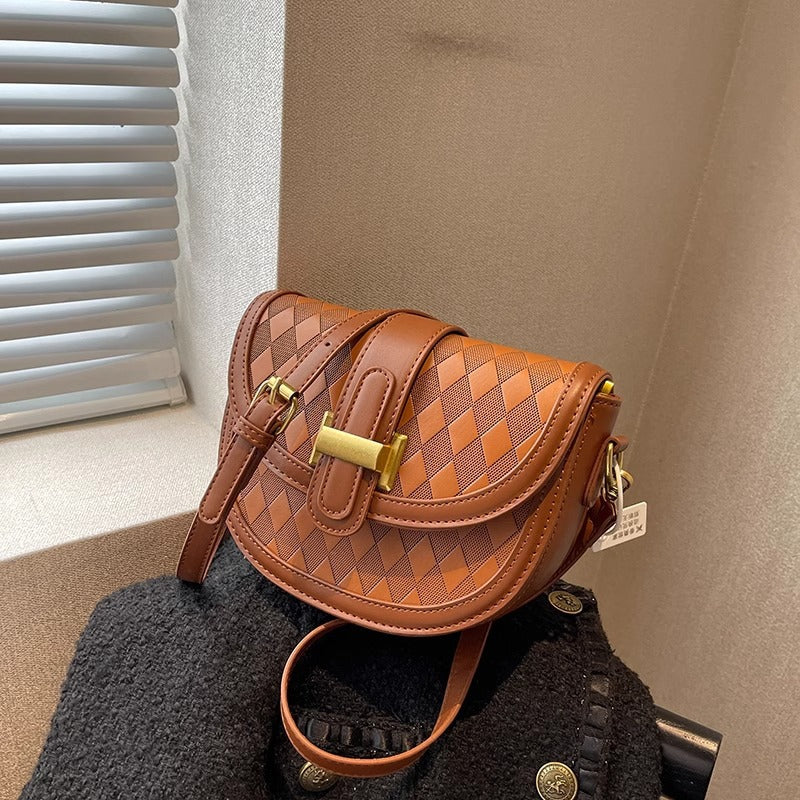 High-grade Female Niche Contrast Color Fashion Crossbody Bags