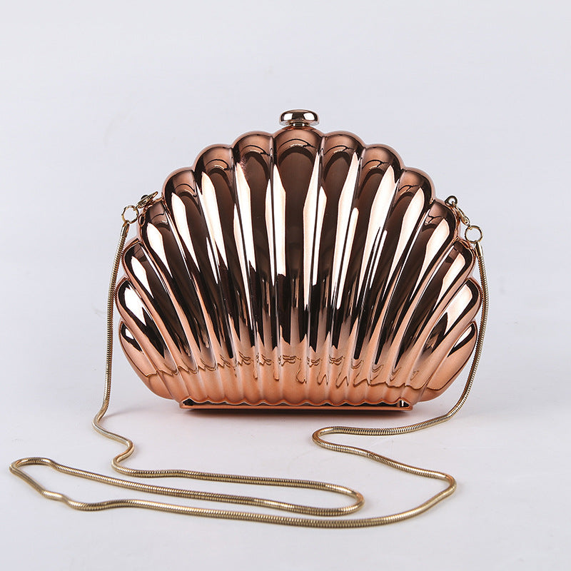 Women's Color Shell Fashion Clutch Party Hard Evening Bags
