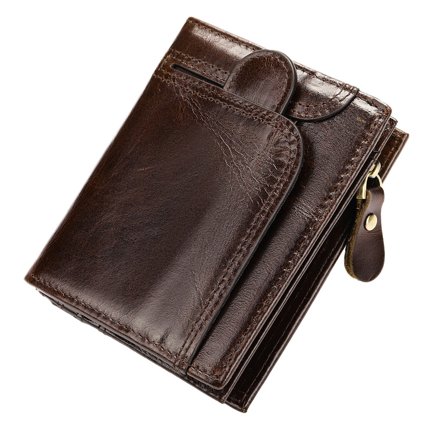 Men's Layer Cowhide Vintage Leather Multifunctional Driving Men's Wallets