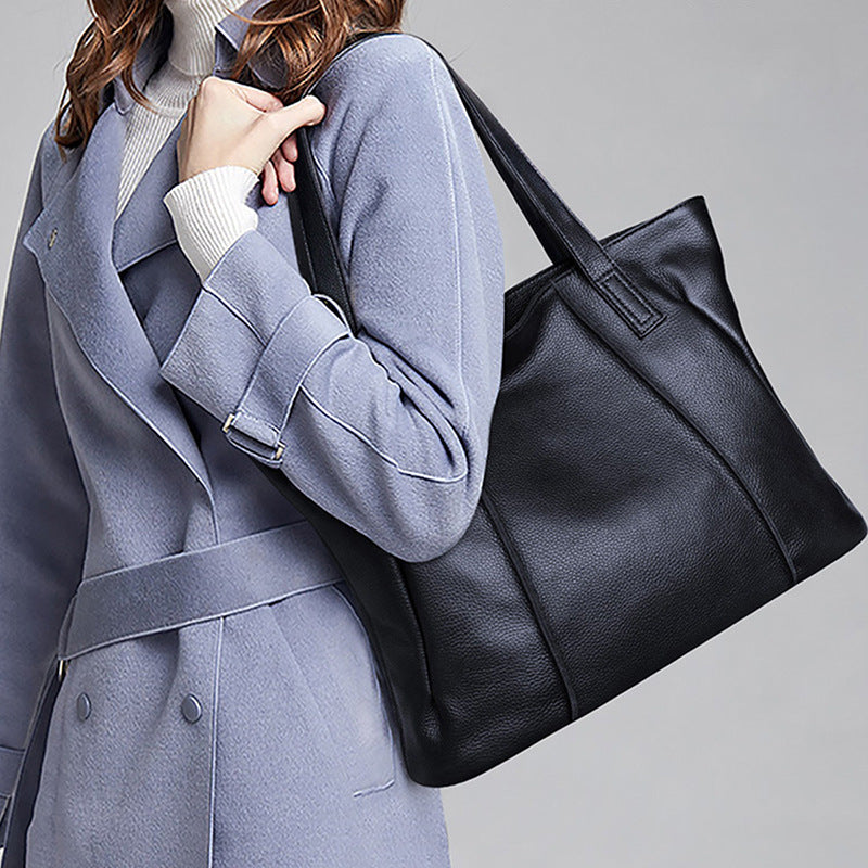 Women's Summer Large Capacity Leather Fashion Women's Shoulder Bag