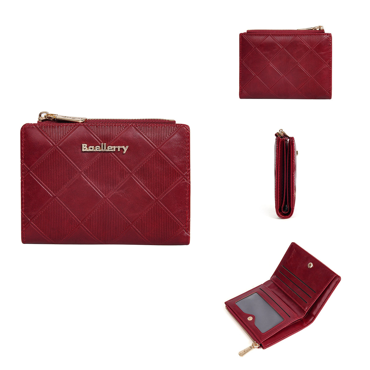 Cool Women's High-grade Diamond Zipper Fashion Ladies Wallet