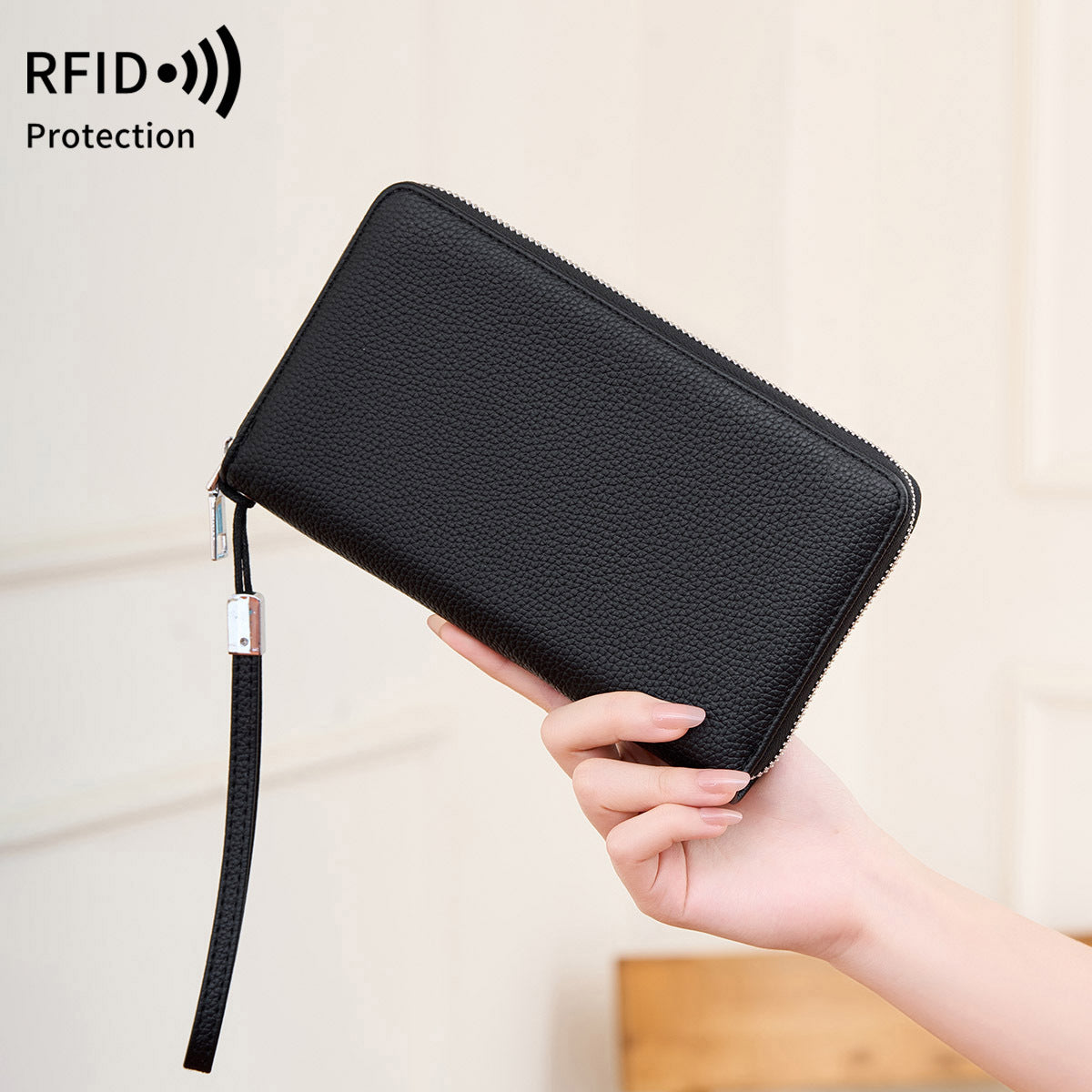 Women's Swiping Multiple Slots Long Retro Ladies Wallet