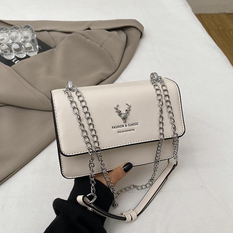 Affordable Luxury Fashion Female Deer Head Chain High Women's Shoulder Bag