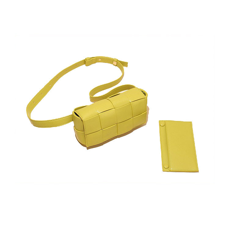 Women's & Men's & Woven Chain Avocado Green Waist Packs