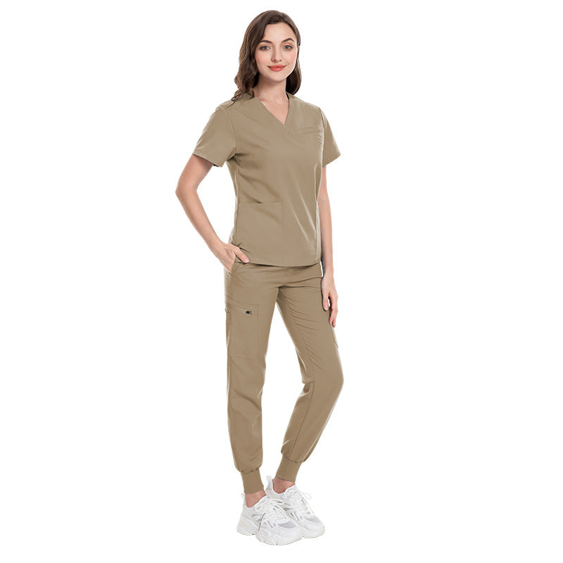 Women's For Nursing Workers Work Clothes High Uniform