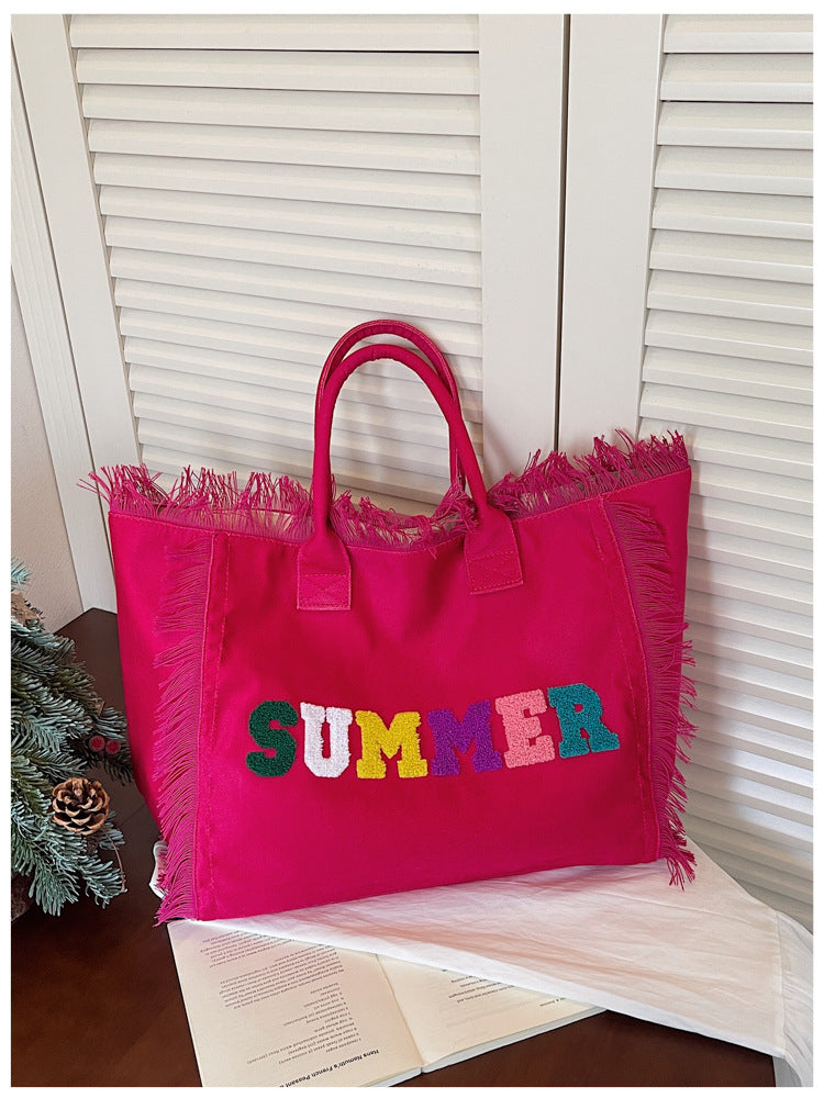 Women's Large Capacity Simple Fashion Underarm Commuter Women's Shoulder Bag