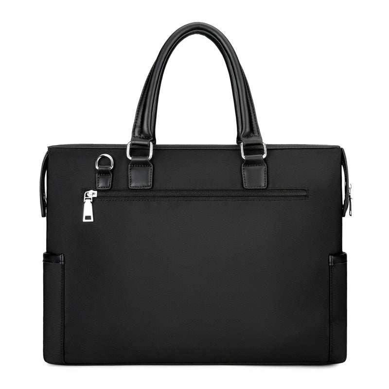 Men's Trip Horizontal Hand Large Capacity Office Men's Handbags