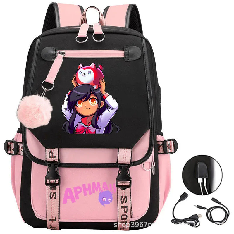 Style Simple Junior's Female Lightweight Large Backpacks