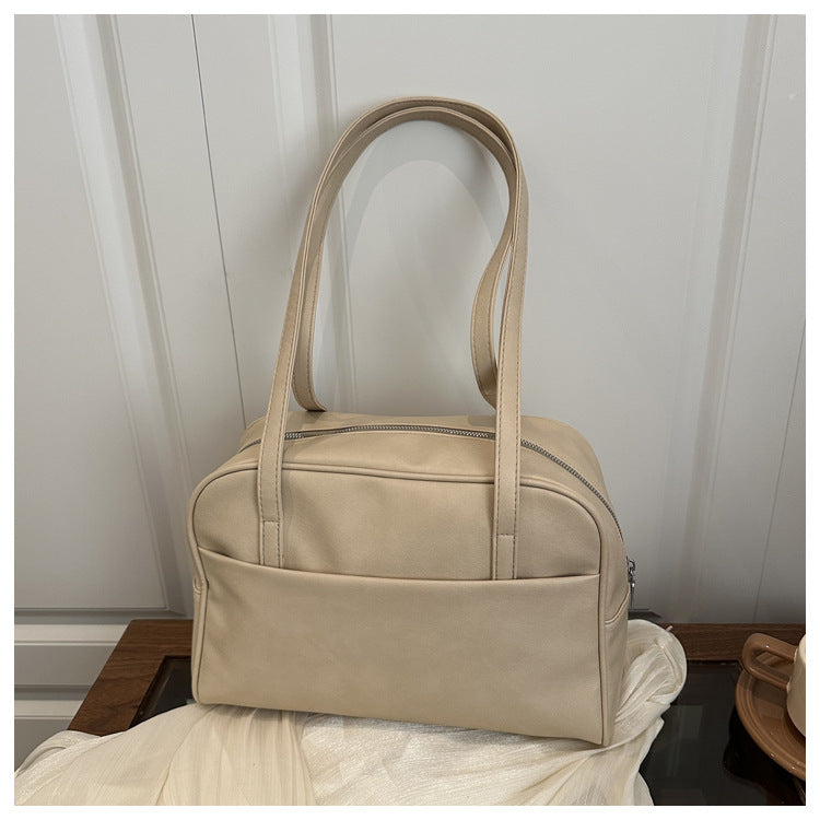 Style Large Capacity Retro Korean Commuter Trendy Women's Shoulder Bag