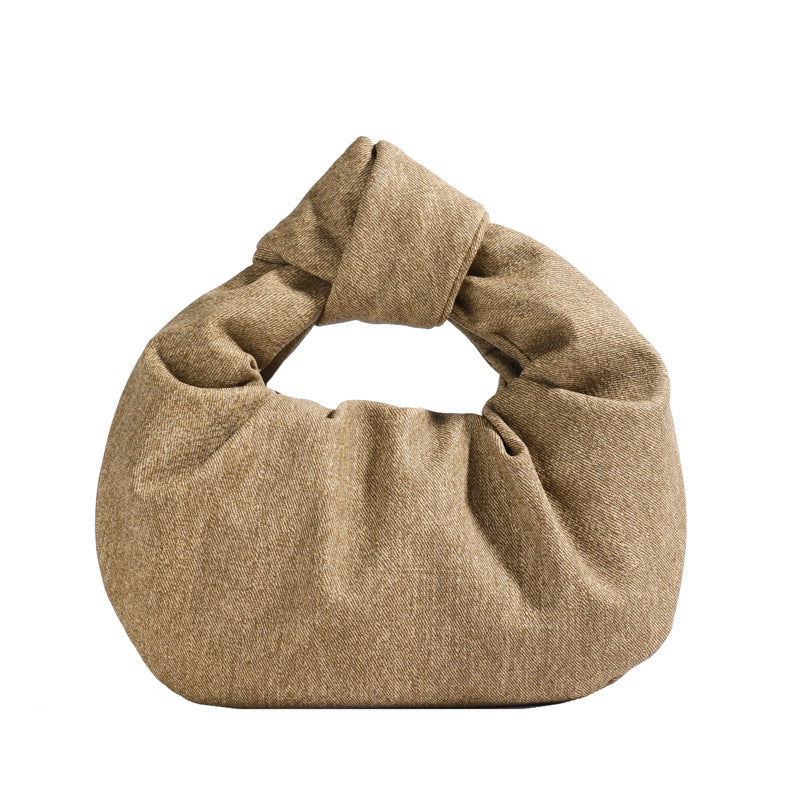 Women's Korean Fashion Moon Spring Texture Soft Leather Bags