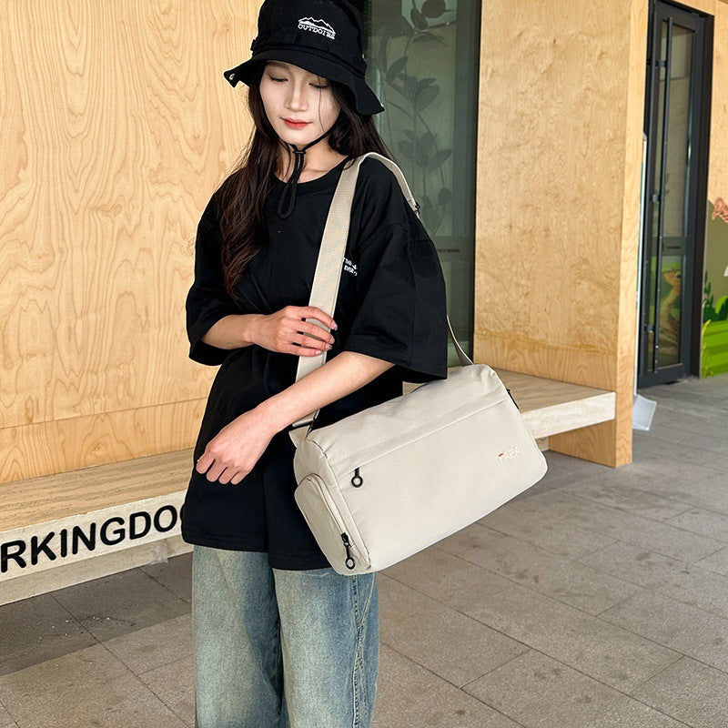 Women's Texture Simple For Large Capacity Korean Style Women's Messenger Bag