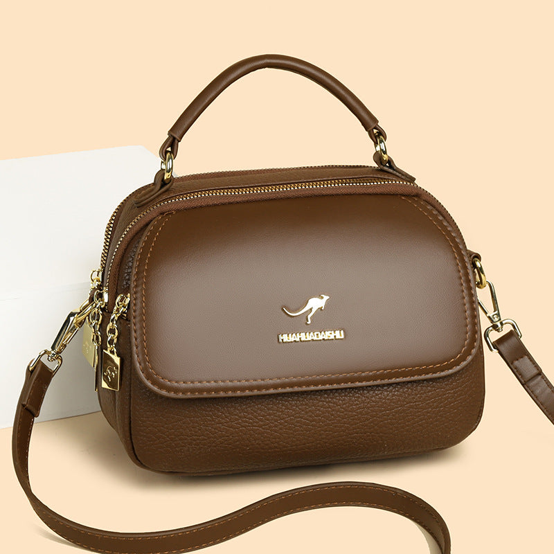 Women's Beautiful Simple Fashion Mother Round Bags