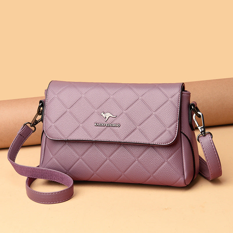 Women's Elegant Trendy Fashion Embossing Mother Bags