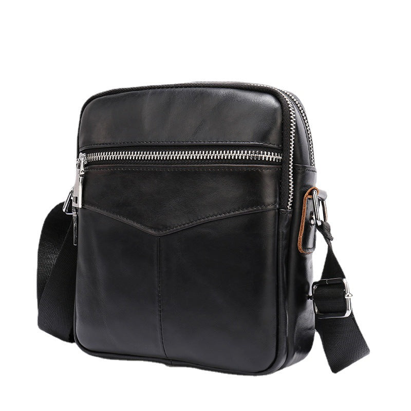 Men's Innovative First Layer Cowhide Fashion Men's Shoulder Bags