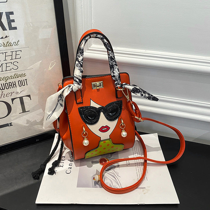 Women's Fashion Hot Style Beauty Head Handbags