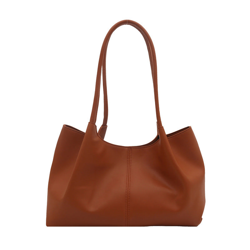 Design Beautiful Retro Winter Solid Color Large Capacity Western Style Bags