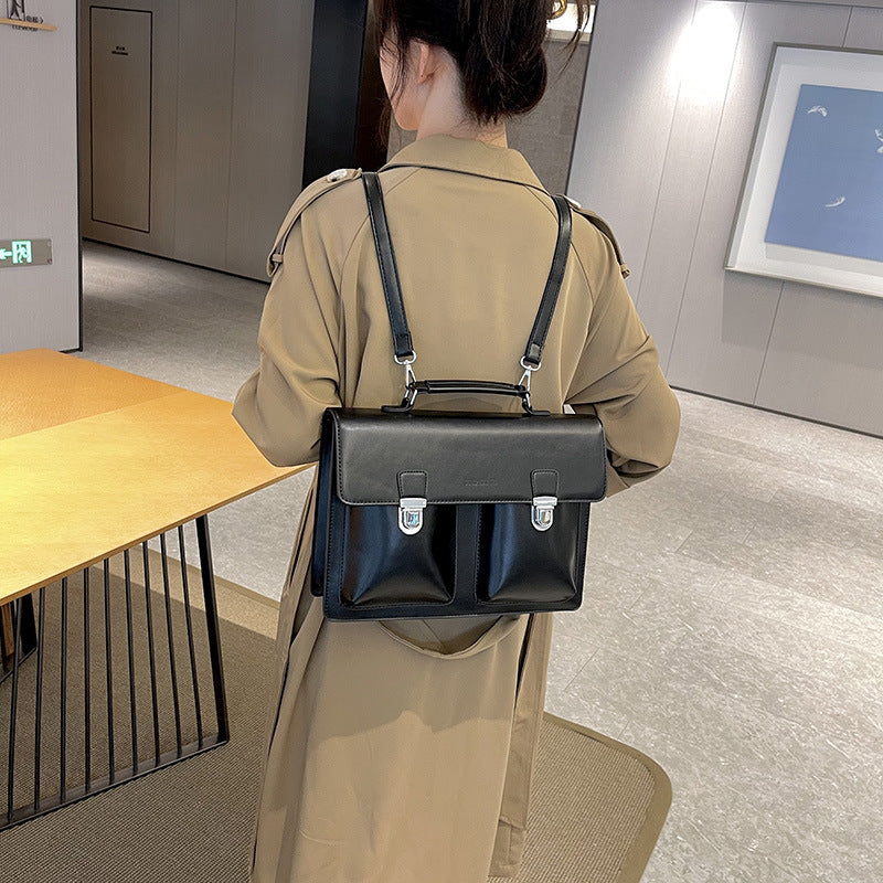 Cool Preppy Style Trendy Korean Business Handbags