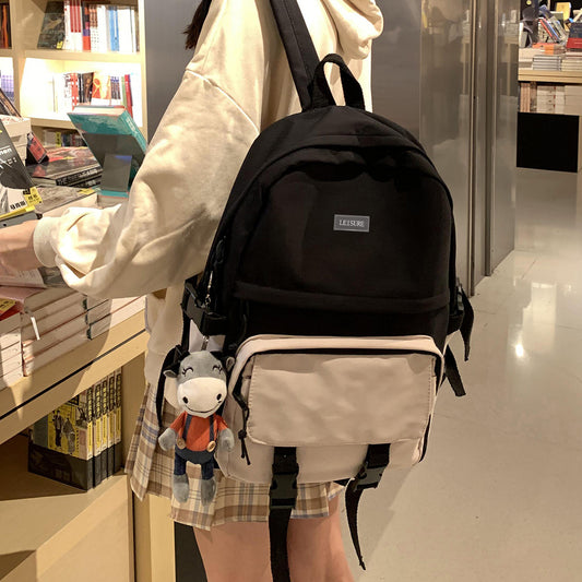 Style Cute Korean High Junior Primary Grade Three Elementary School Students' Schoolbags