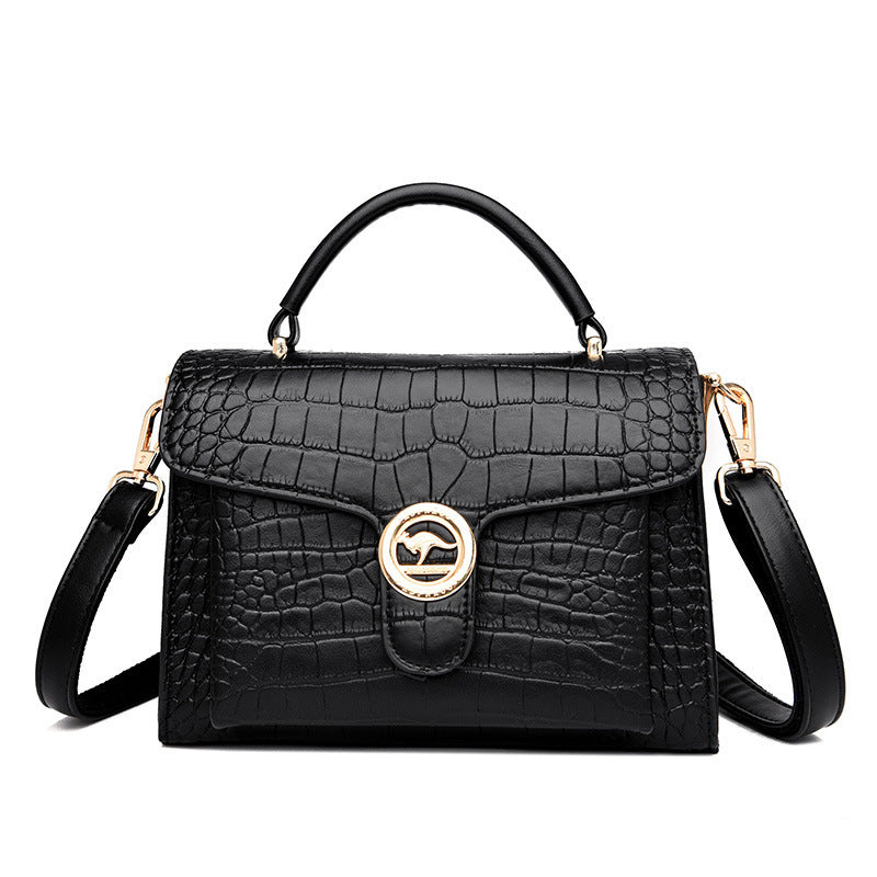 Women's Creative Slouchy Fashion Crocodile Pattern Shoulder Bags