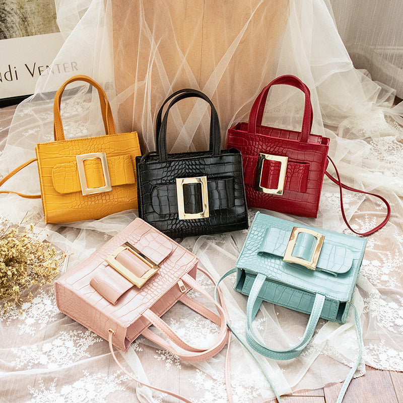 Women's Fashion Mini Hand Crocodile Pattern Women's Handbag