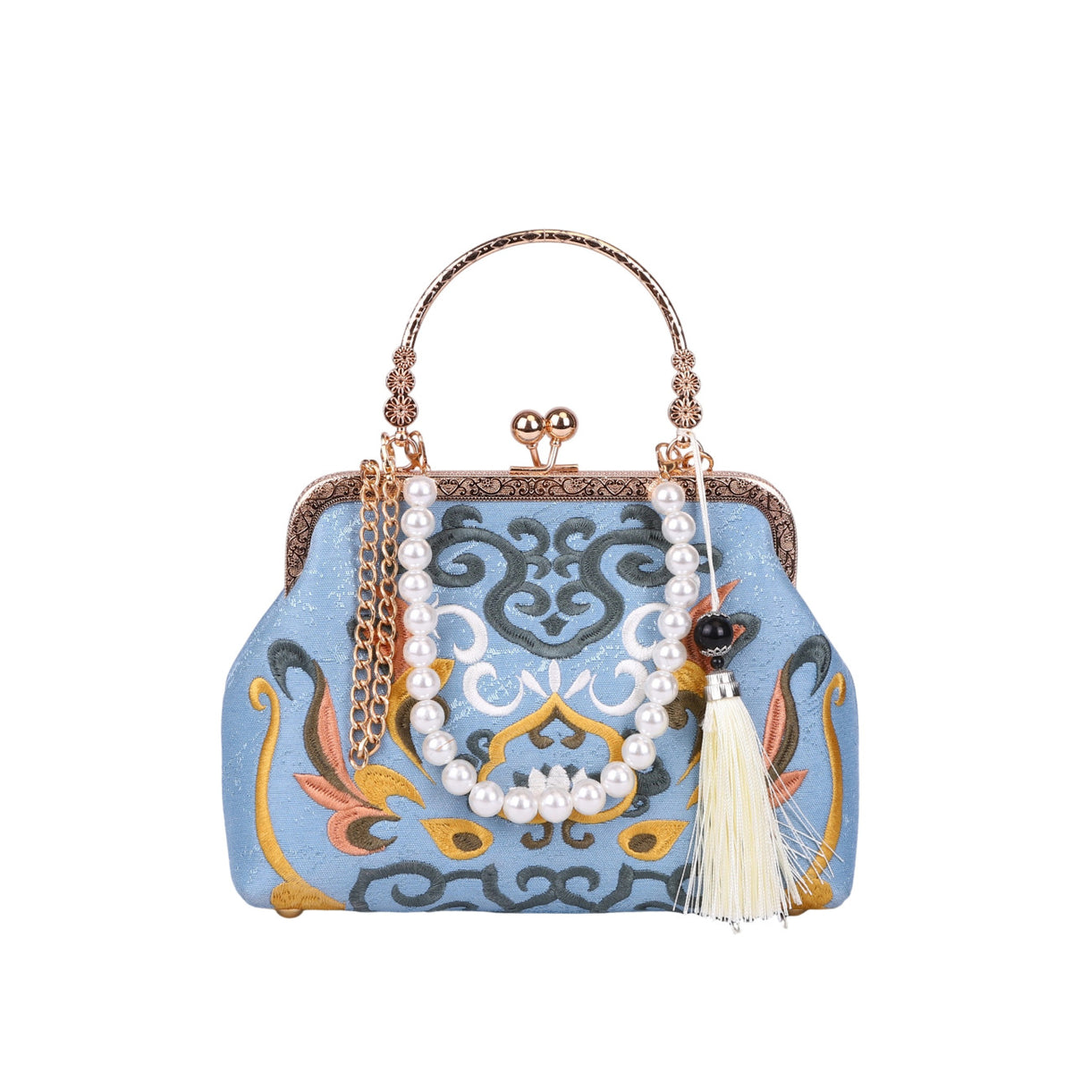 Mother Xi Chinese Style Han Clothing With Cheongsam Dinner Beaded Bags