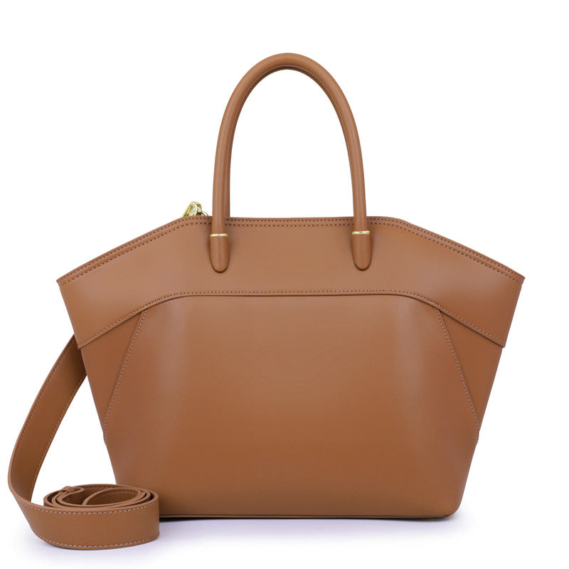 Fashion Versatile Women's Atmospheric Daily Leather Women's Handbag