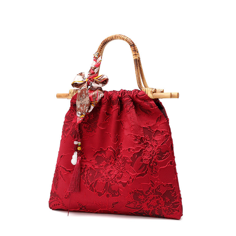 Cool Wedding Red Chinese Style Elegant Shoulder Bags