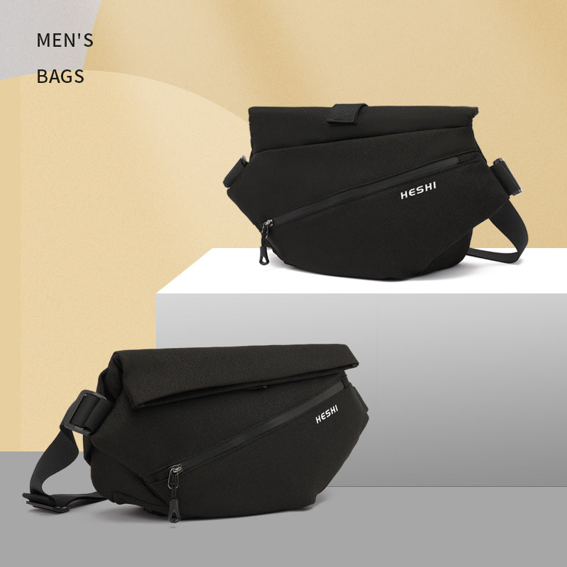 Men's Motorcycle Korean Style Personalized Fashion Men's Messenger Bags