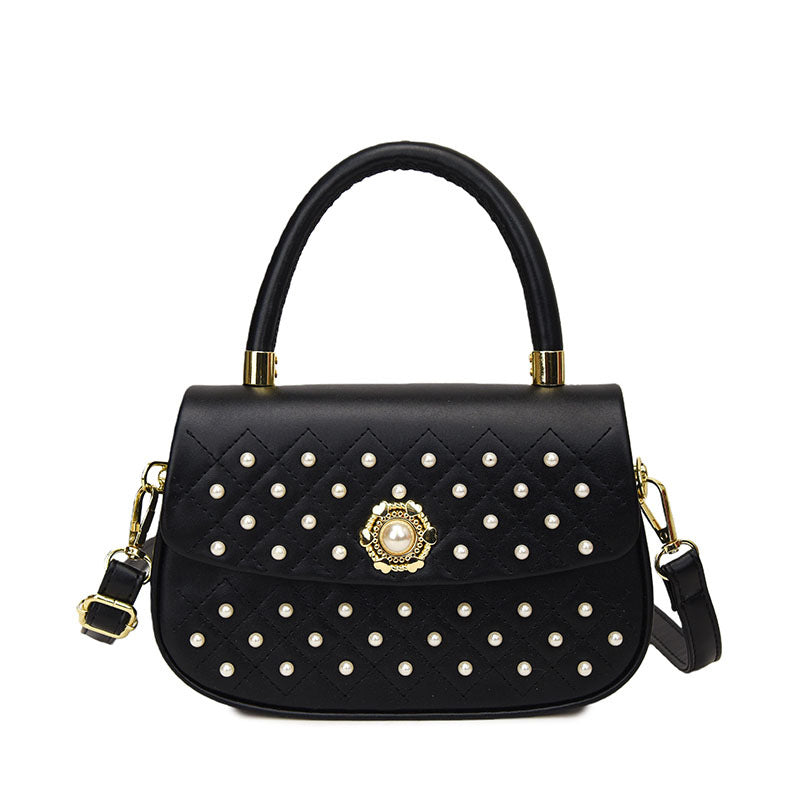 Western Style Textured Spring Good-looking Pearl Women's Shoulder Bag