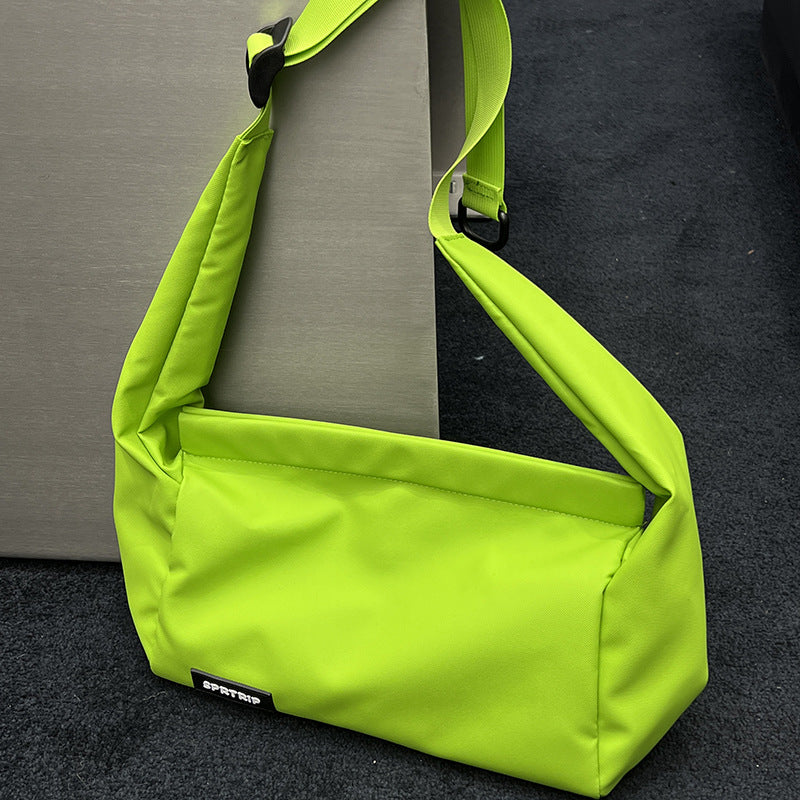 Women's & Men's Ge Early Spring Oxford Cloth Simple Crossbody Bags