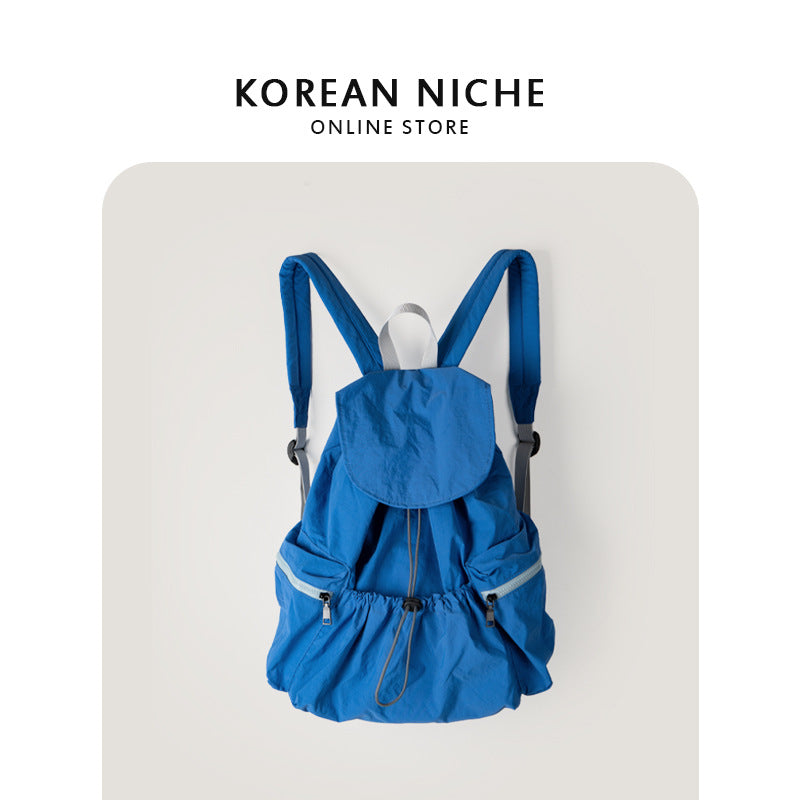 Women's Niche Large Capacity Lightweight Nylon Fashion Backpacks