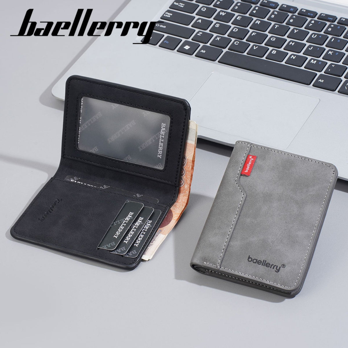 Men's High-grade Frosted Simple Vertical Certificate Card Holder