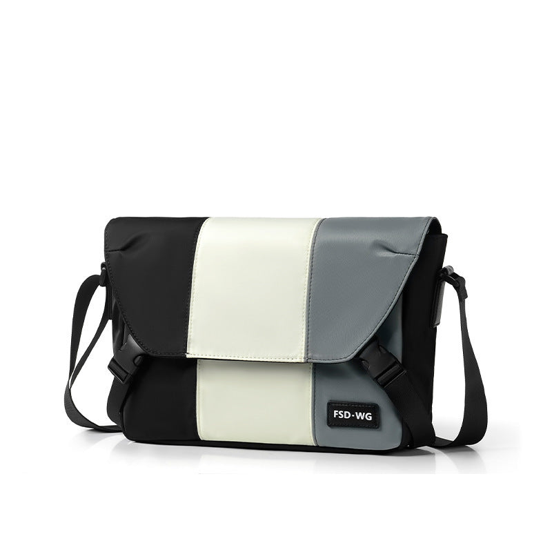 New Men's Classic Stylish Cowhide Business Men's Chest Bags