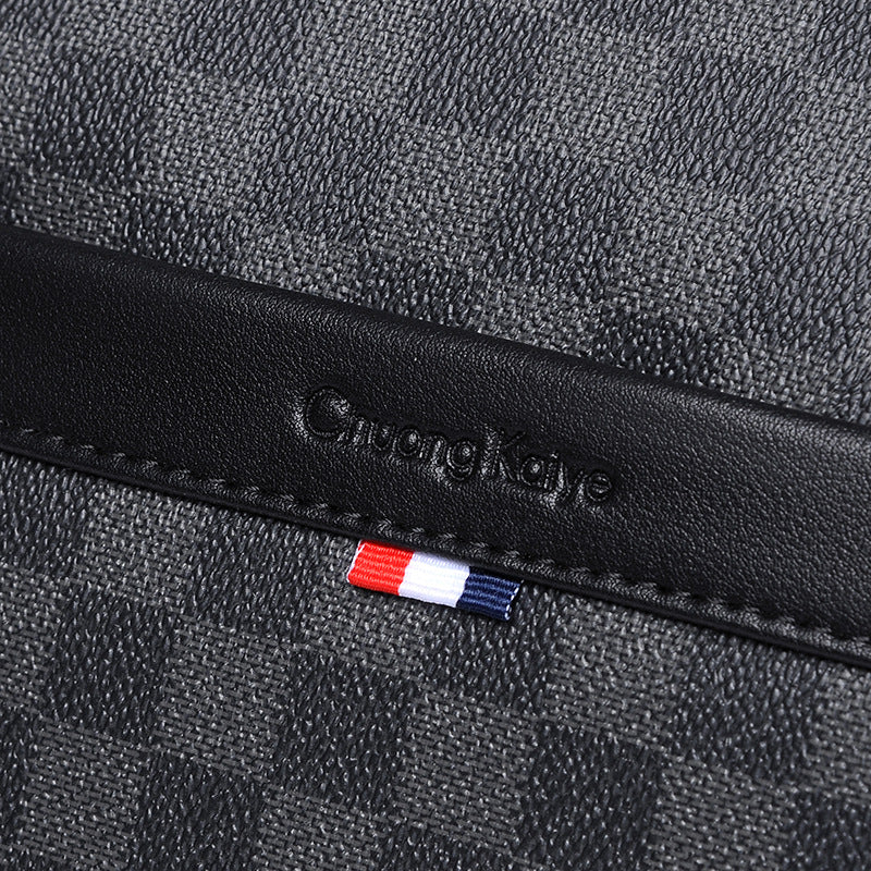 Men's Pretty Plaid Business Live Supply Men's Messenger Bags