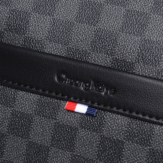 Men's Pretty Plaid Business Live Supply Men's Messenger Bags