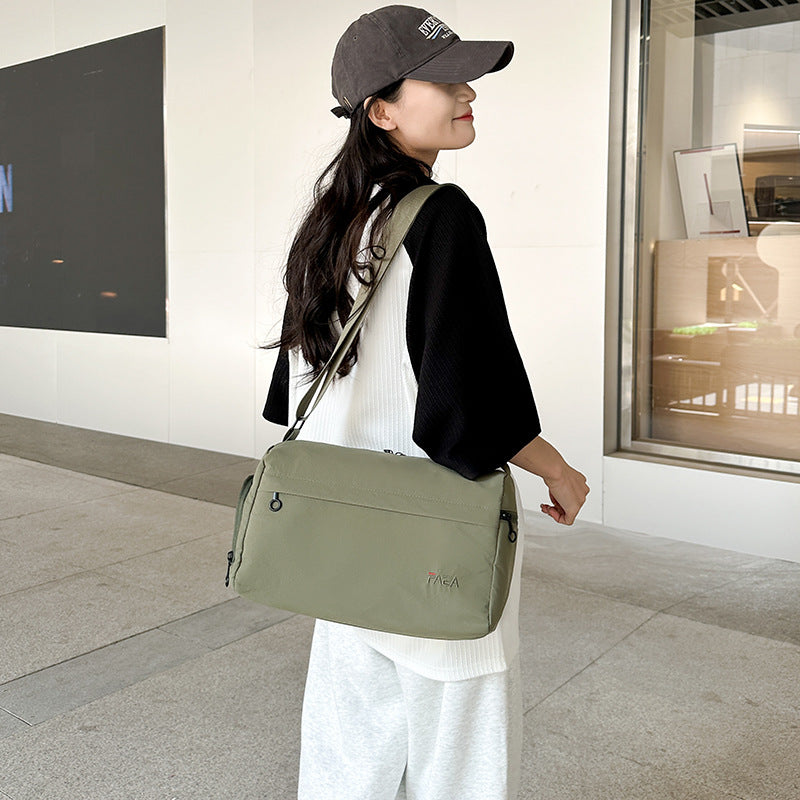 Women's Texture Simple For Large Capacity Korean Style Women's Messenger Bag
