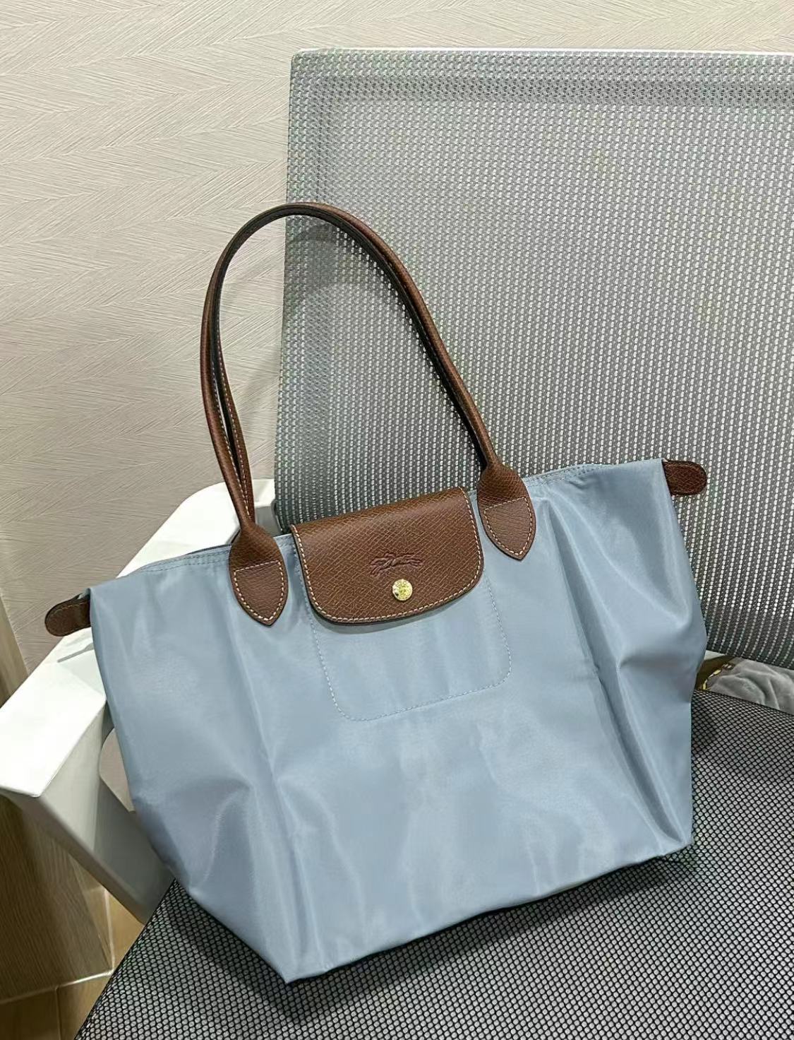 Women's Nylon Dumpling Embroidered Large Capacity Totes Shoulder Bags