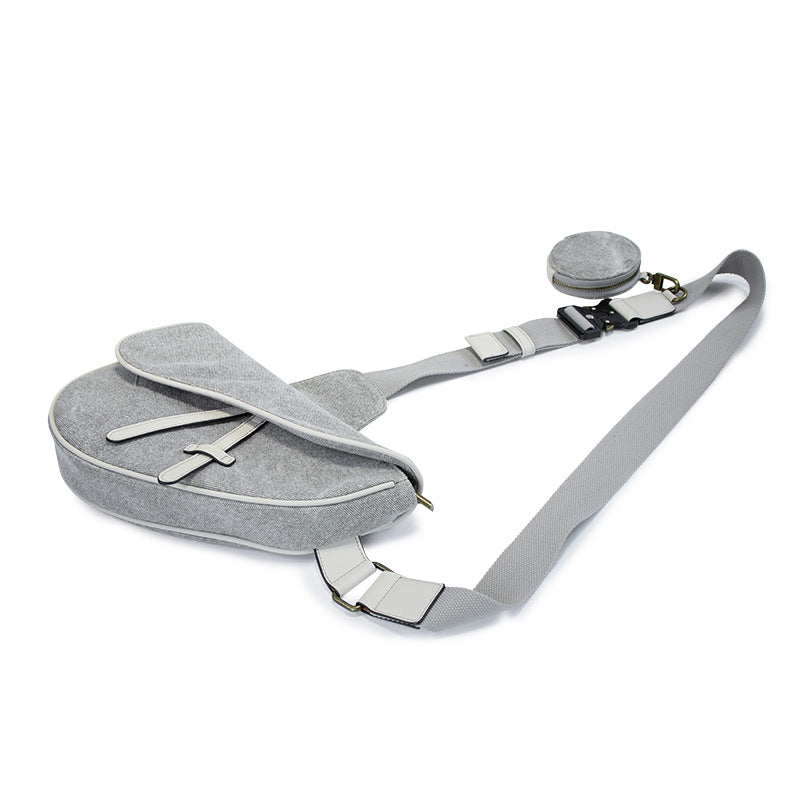 Wash Old Army Green Canvas Vintage Gray Waist Packs