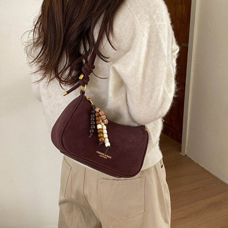 Women's High-grade Niche Simple Underarm Fashion Selenodont Bags