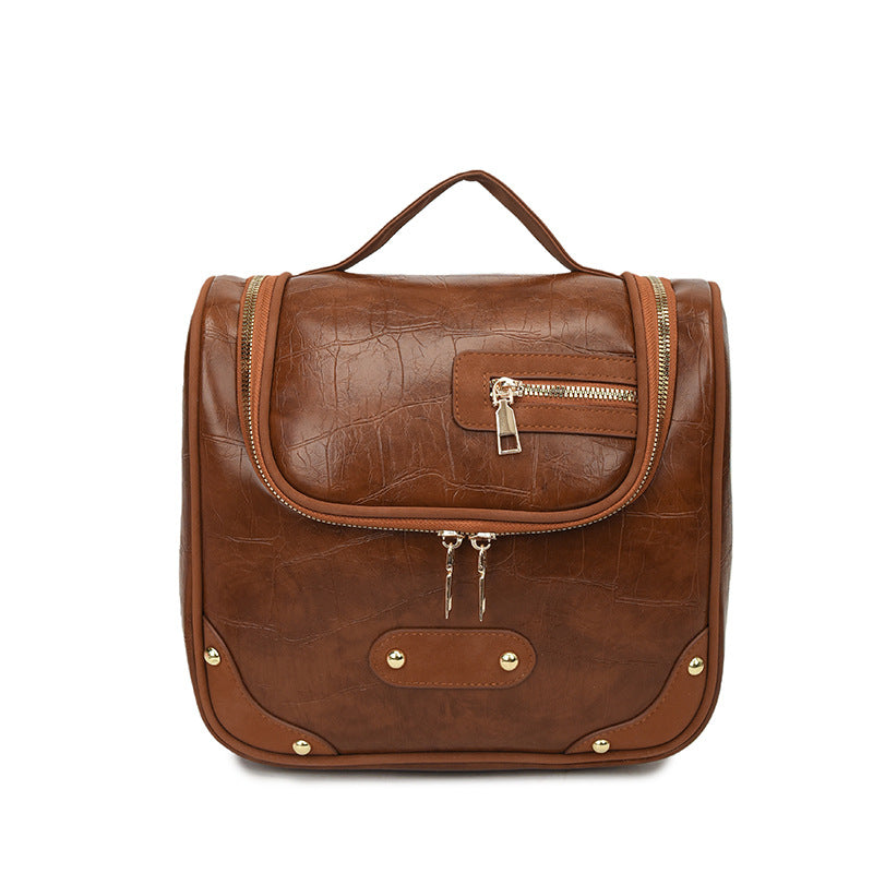 Rivet Large Capacity Pillow Outing Simple Women's Handbag