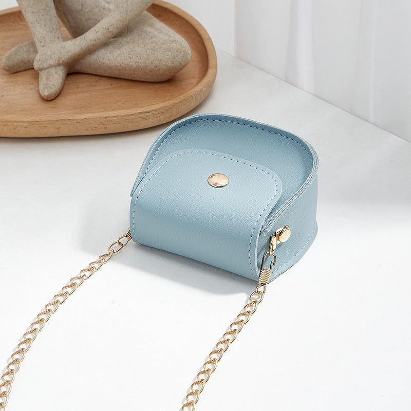 Women's Cute Simple Chain Strap Korean Style Women's Messenger Bag