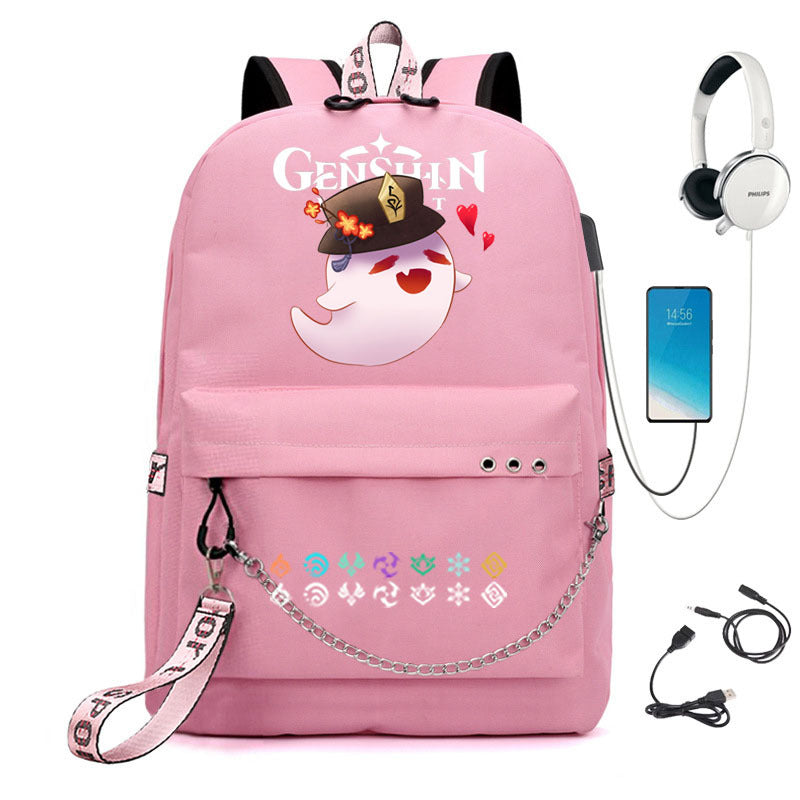 Popular Slouchy Pretty Creative Iron Chain Backpacks