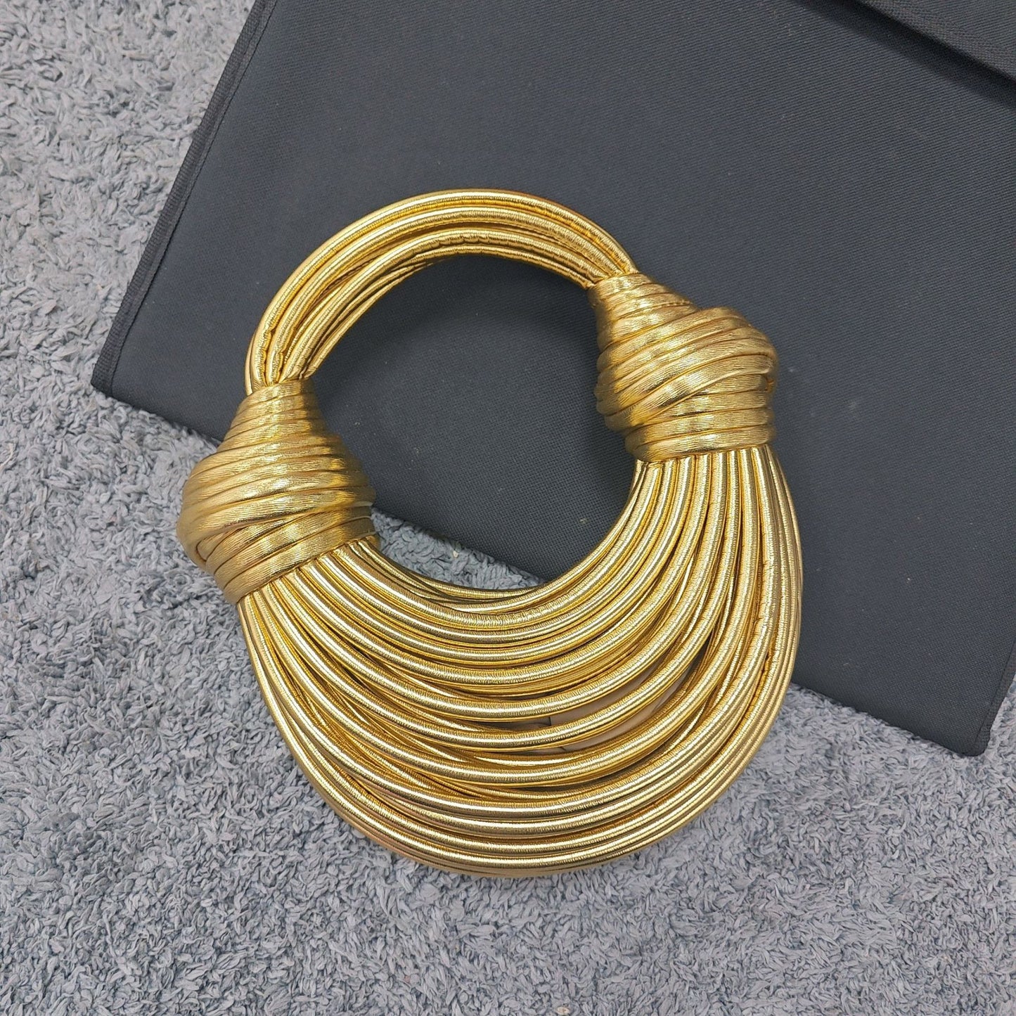 Hand-woven Noodle Knotted Fashion Personality Trendy Handbags