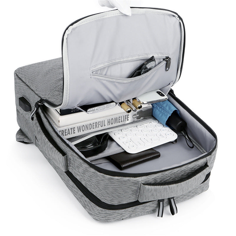 Men's Leisure Commute Business Computer Exhibition Trendy Backpacks