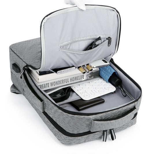 Men's Leisure Commute Business Computer Exhibition Trendy Backpacks